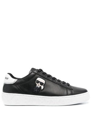 

K/IKONIK leather sneakers, Karl Lagerfeld K/IKONIK leather sneakers