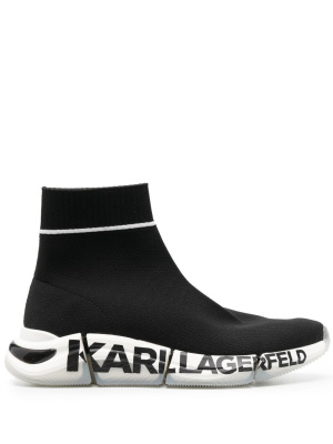 

Quadra Knit Boot Logo, Karl Lagerfeld Quadra Knit Boot Logo