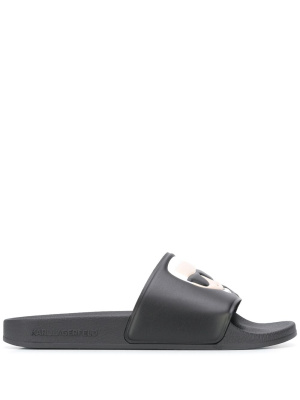 

Karl signature patch slides, Karl Lagerfeld Karl signature patch slides