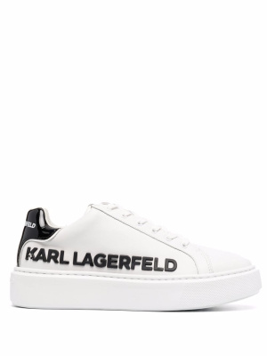 

Logo-letter low-top sneakers, Karl Lagerfeld Logo-letter low-top sneakers