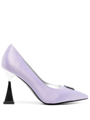 

Debut 100mm pointed pumps, Karl Lagerfeld Debut 100mm pointed pumps