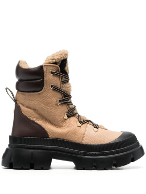 

Faux-shearling lined boots, Karl Lagerfeld Faux-shearling lined boots
