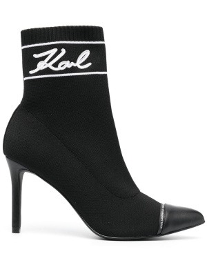 

Pandara sock-style ankle boots, Karl Lagerfeld Pandara sock-style ankle boots