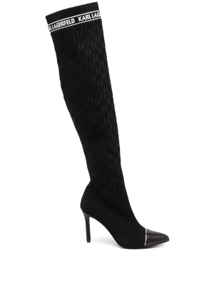 

Pandora knee-high boots, Karl Lagerfeld Pandora knee-high boots