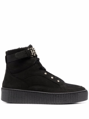 

Platform suede boots, Tommy Hilfiger Platform suede boots