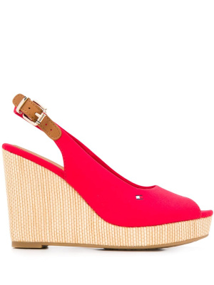 

Slingback wedge sandals, Tommy Hilfiger Slingback wedge sandals