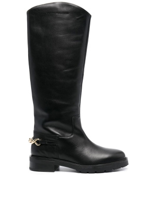 

Twist-chain long boots, Tommy Hilfiger Twist-chain long boots