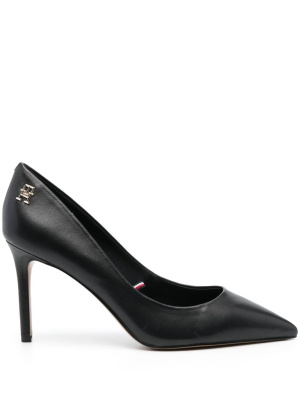 

Pointed-toe leather pumps, Tommy Hilfiger Pointed-toe leather pumps