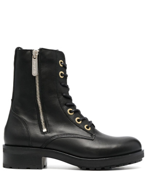 

40mm zip-up Biker boots, Tommy Hilfiger 40mm zip-up Biker boots