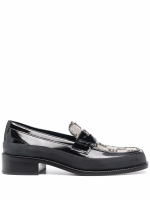 

Jacquard monogram loafers, MISBHV Jacquard monogram loafers