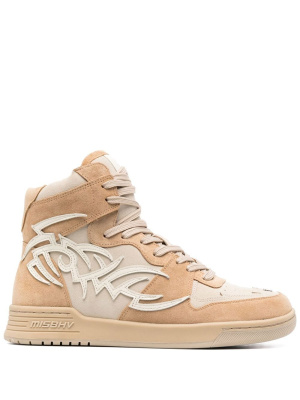

Panel-detail suede sneakers, MISBHV Panel-detail suede sneakers