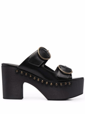 

Side buckle-fastening sandals, TWINSET Side buckle-fastening sandals