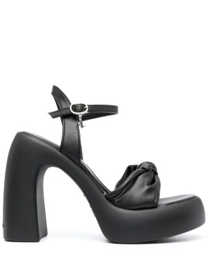 

120mm knot-detail sandals, Karl Lagerfeld 120mm knot-detail sandals