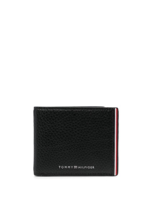 

Grained leather striped wallet, Tommy Hilfiger Grained leather striped wallet