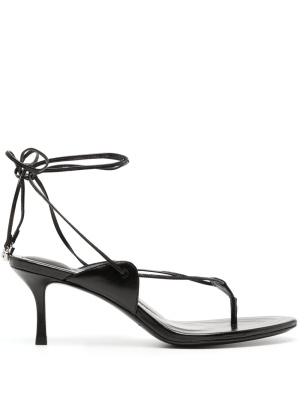 

Ankle-strap low-heel sandals, Alexander Wang Ankle-strap low-heel sandals