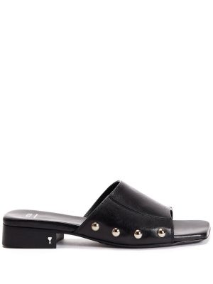 

Stud leather mules, AMI Paris Stud leather mules