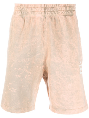 

Tie-dye print logo shorts, Etudes Tie-dye print logo shorts