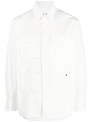 

Multiple flap-pocket shirt, Etudes Multiple flap-pocket shirt