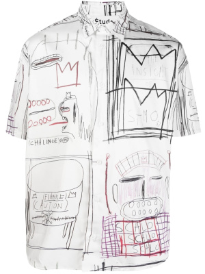 

X Jean-Michel Basquiat short-sleeve shirt, Etudes X Jean-Michel Basquiat short-sleeve shirt