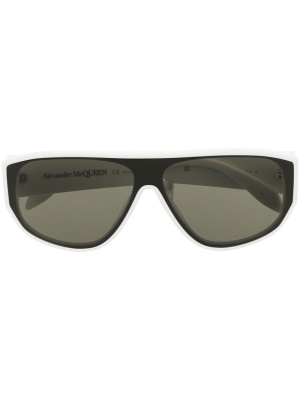

Logo-print sunglasses, Alexander McQueen Eyewear Logo-print sunglasses