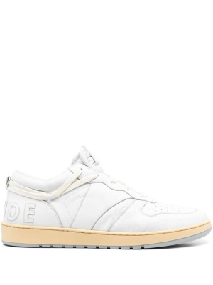 

Embroidered-logo low-top sneakers, Rhude Embroidered-logo low-top sneakers