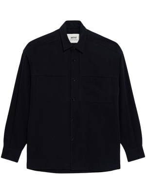

Two-pocket cotton shirt, AMI Paris Two-pocket cotton shirt