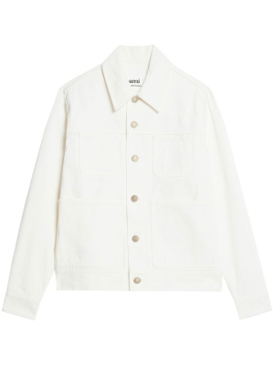 

Worker button-fastening jacket, AMI Paris Worker button-fastening jacket