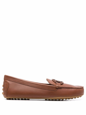

Brynn logo patch loafers, Lauren Ralph Lauren Brynn logo patch loafers
