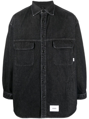 

Washed denim shirt, WTAPS Washed denim shirt