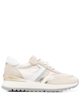 

Suede-panelling sneakers, Geox Suede-panelling sneakers