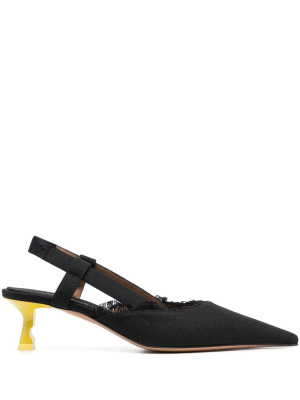 

Slingback pointed toe pumps, Off-White Slingback pointed toe pumps