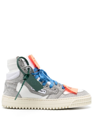 

3.0 Off Court Glitter high-top sneakers, Off-White 3.0 Off Court Glitter high-top sneakers