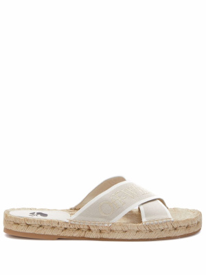

Crisscross espadrille sandals, Off-White Crisscross espadrille sandals