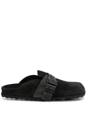 

Industrial Belt suede mules, Off-White Industrial Belt suede mules
