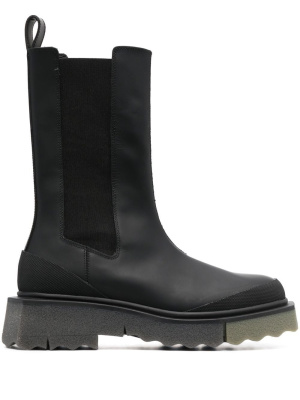 

Calf Sponge leather chelsea boots, Off-White Calf Sponge leather chelsea boots