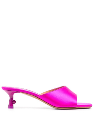 

Pop Lollipop satin mules, Off-White Pop Lollipop satin mules