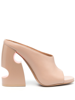 

Pop Meteor 110mm block mules, Off-White Pop Meteor 110mm block mules