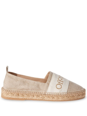 

Bookish canvas espadrilles, Off-White Bookish canvas espadrilles