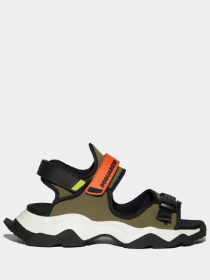 

Touch-strap sandals, Dsquared2 Touch-strap sandals