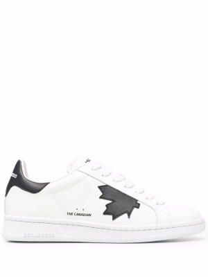 

Boxer leaf-patch sneakers, Dsquared2 Boxer leaf-patch sneakers