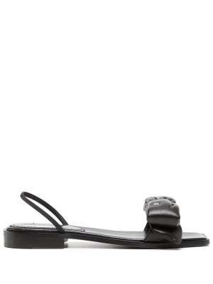 

Leather bow sandals, Dsquared2 Leather bow sandals
