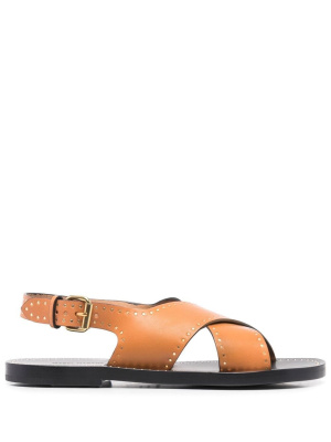 

Cross-strap slingback sandals, ISABEL MARANT Cross-strap slingback sandals