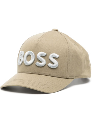 

Logo-appliquè cotton cap, BOSS Logo-appliquè cotton cap