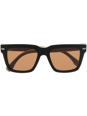 

Logo-print square-frame sunglasses, BOSS Logo-print square-frame sunglasses