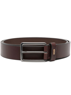 

Logo leather belt, BOSS Logo leather belt