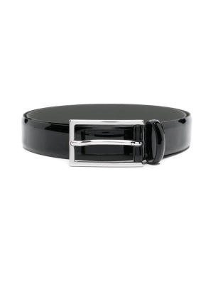 

High-shine leather belt, BOSS High-shine leather belt