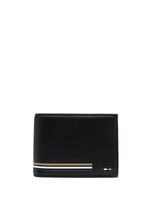 

Stripe-detailing bi-fold wallet, BOSS Stripe-detailing bi-fold wallet