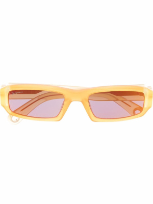 

Altù rectangular-frame sunglasses, Jacquemus Altù rectangular-frame sunglasses