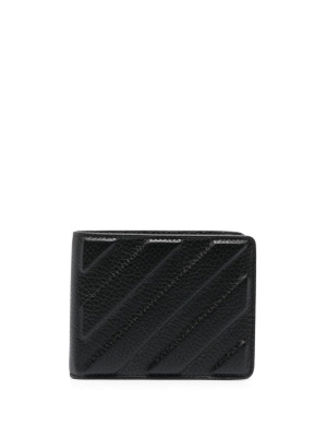 

Diag-stripe bi-fold wallet, Off-White Diag-stripe bi-fold wallet