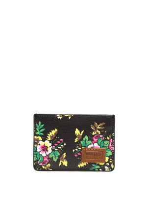 

Pop Bouquet-print cardholder, Kenzo Pop Bouquet-print cardholder